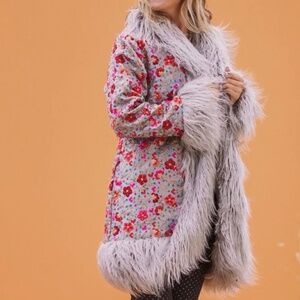 Penny Lane embroidered coat
